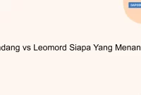 Badang vs Leomord Siapa Yang Menang?